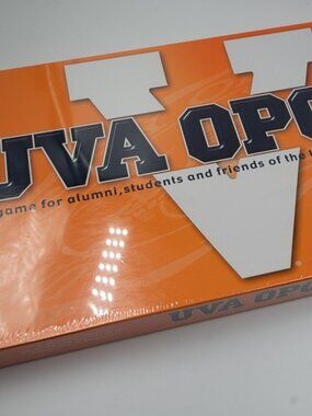 NEW Vintage UVAOPOLY Board Game Brand New in Sealed Box Virginia Alumni Hoos